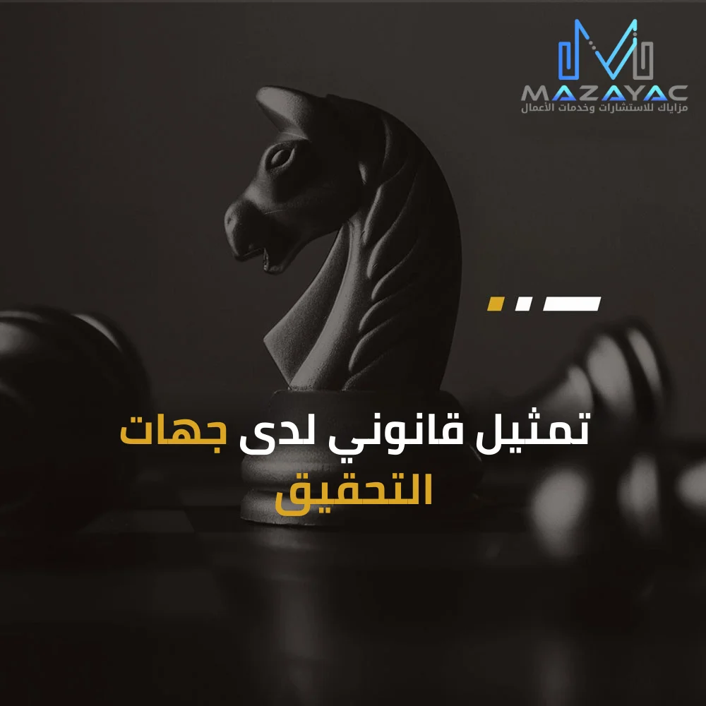 Legal representation before the investigation authorities